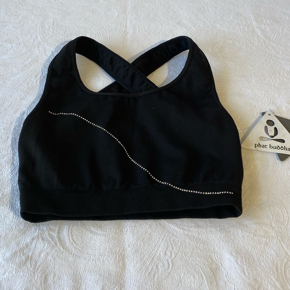 PHAT BUDDHA**Black Sportsbra**One Size $68